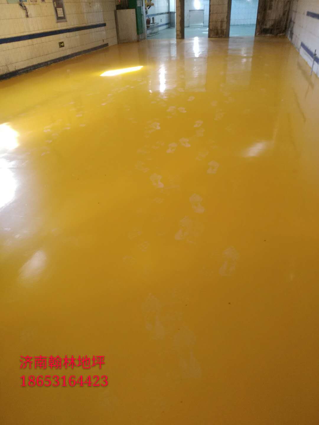 济南翰林环氧自流平项目顺利完